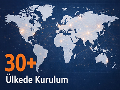 30+ Ülkede Kurulum